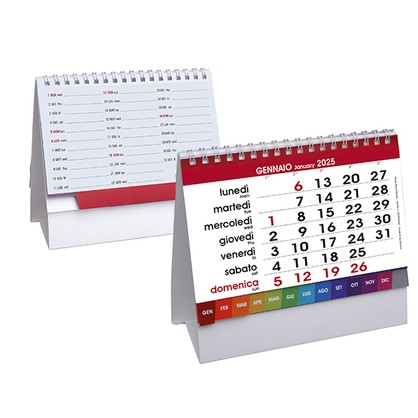 H/18 (CALENDARIO DA TAVOLO DESK) Neutro