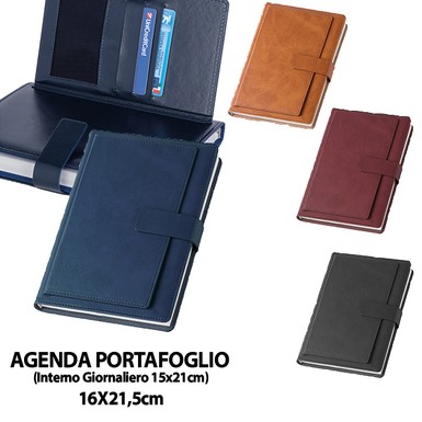 PB214 (AGENDA PORTAFOGLIO GIORNALIERA) neutra