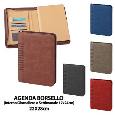 PB026-SET (AGENDA BORSELLO SETTIMANALE) neutra