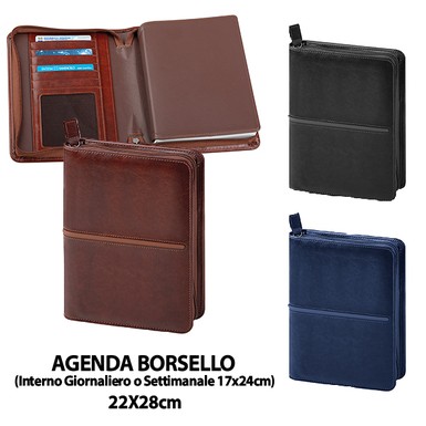 PB063-SDA (AGENDA BORSELLO GIORNALIERA) neutra