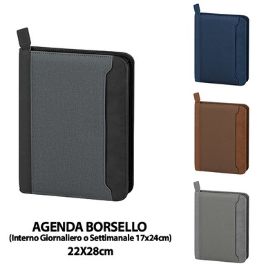 PB069-SET (AGENDA BORSELLO SETTIMANALE) neutra