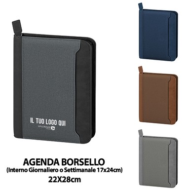 PB069-SET (AGENDA BORSELLO SETTIMANALE) personalizzata