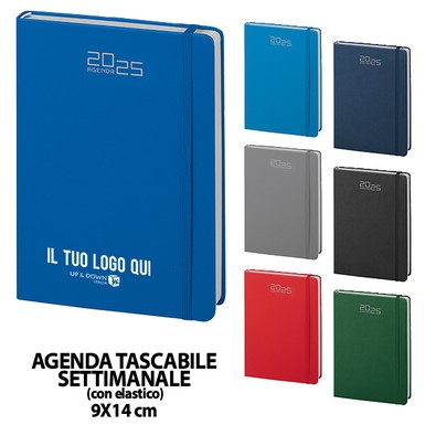 PB287 (AGENDA TASCABILE SETTIMANALE) personalizzata disponibile dal 28/10