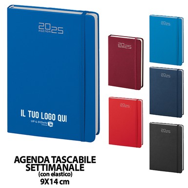 PB546 (AGENDA SETTIMANALE NOTES) personalizzata