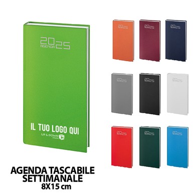 PB550 (AGENDA TASCABILE SETTIMANALE) personalizzata